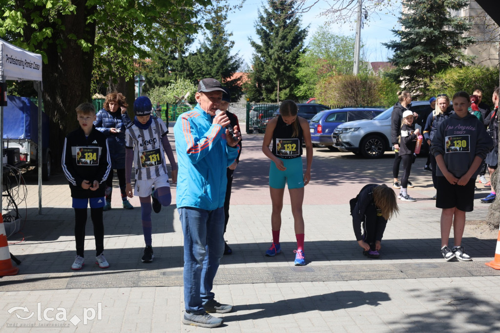 Młodzi biegacze w Legnickim Polu