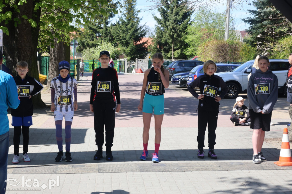 Młodzi biegacze w Legnickim Polu