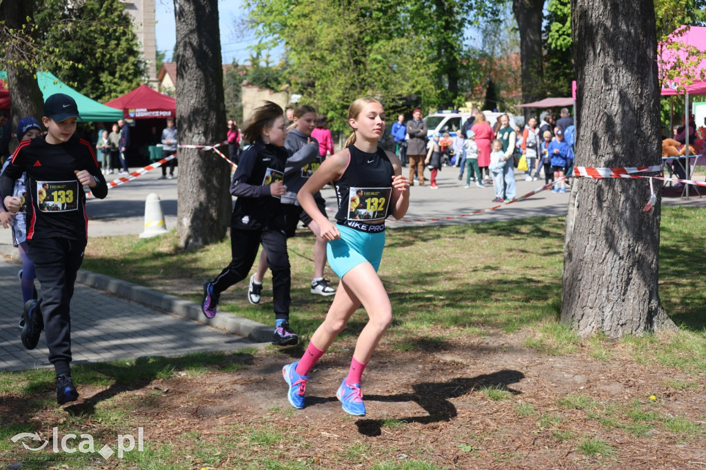 Młodzi biegacze w Legnickim Polu