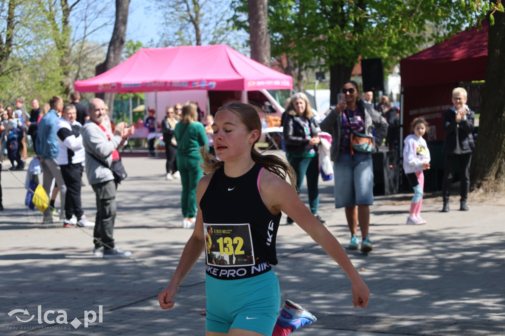 Młodzi biegacze w Legnickim Polu