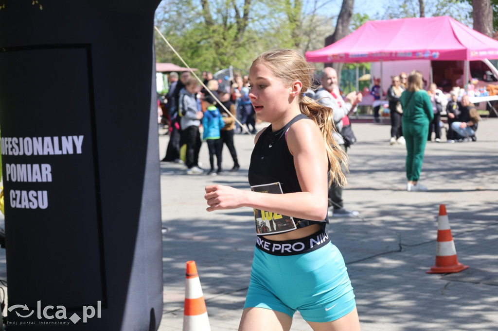 Młodzi biegacze w Legnickim Polu