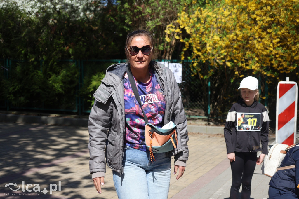 Młodzi biegacze w Legnickim Polu