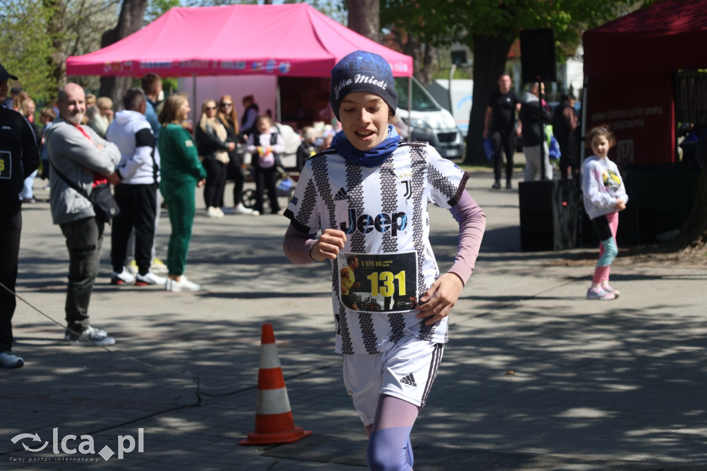 Młodzi biegacze w Legnickim Polu