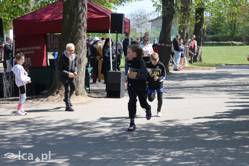 Młodzi biegacze w Legnickim Polu