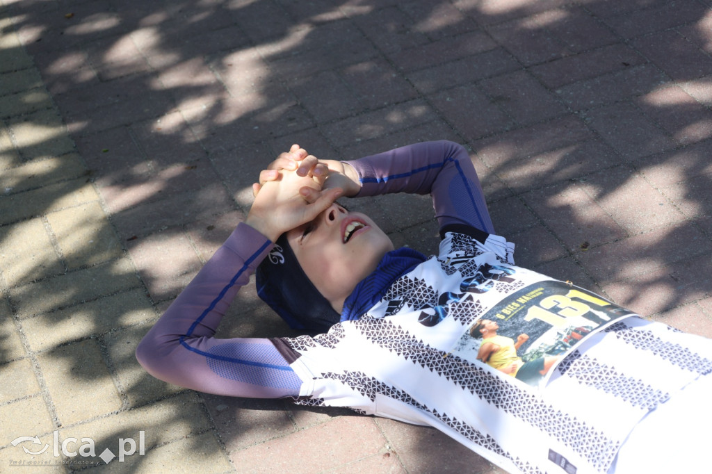 Młodzi biegacze w Legnickim Polu