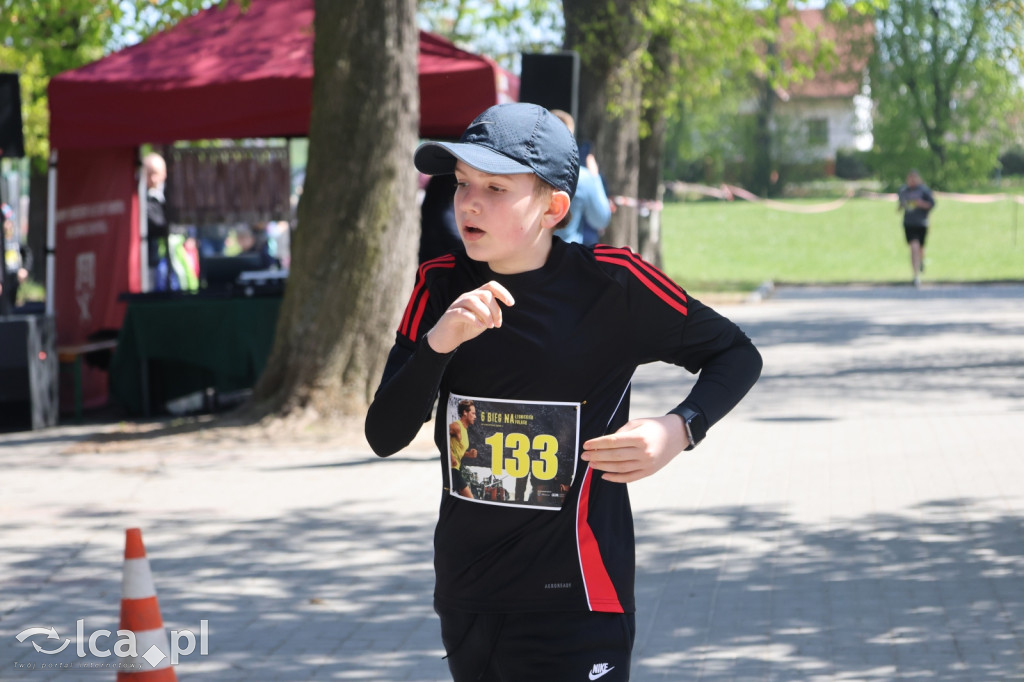 Młodzi biegacze w Legnickim Polu