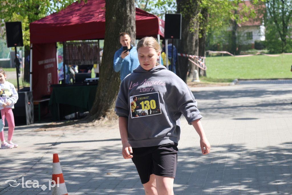Młodzi biegacze w Legnickim Polu