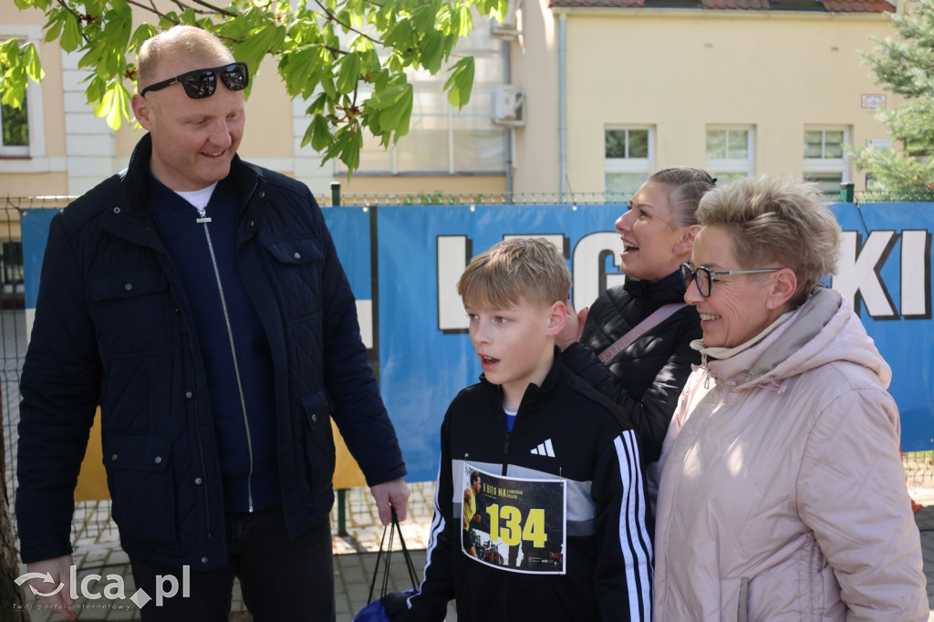Młodzi biegacze w Legnickim Polu
