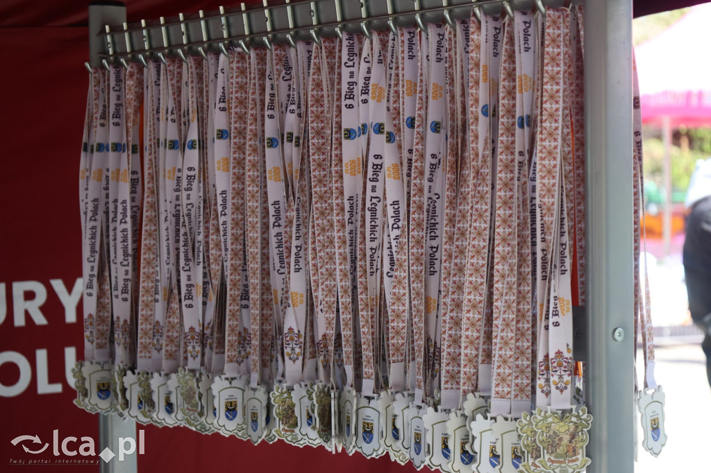 Młodzi biegacze w Legnickim Polu