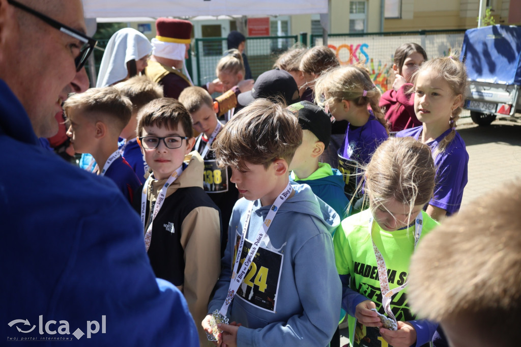 Młodzi biegacze w Legnickim Polu