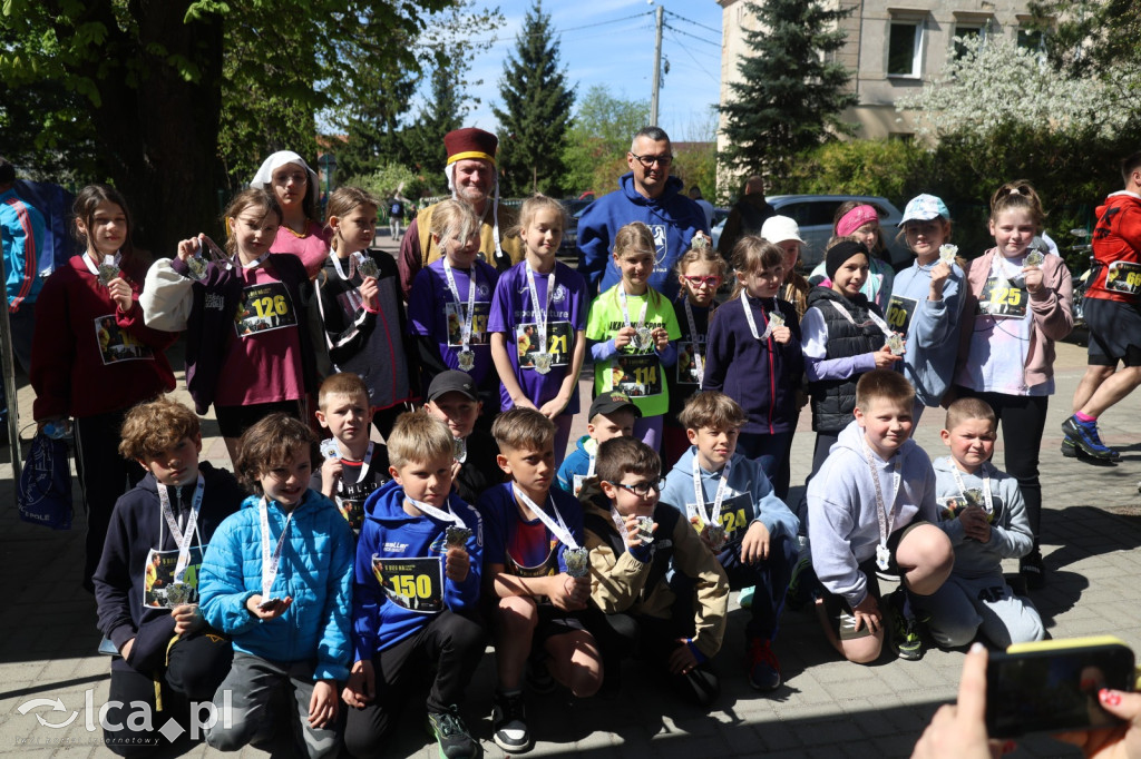 Młodzi biegacze w Legnickim Polu