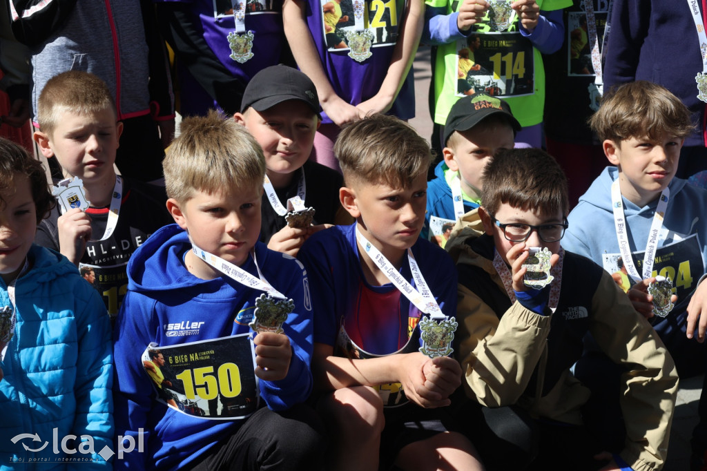 Młodzi biegacze w Legnickim Polu