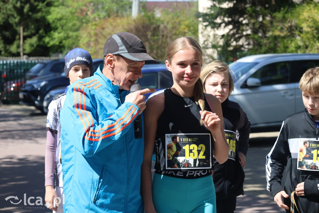 Młodzi biegacze w Legnickim Polu