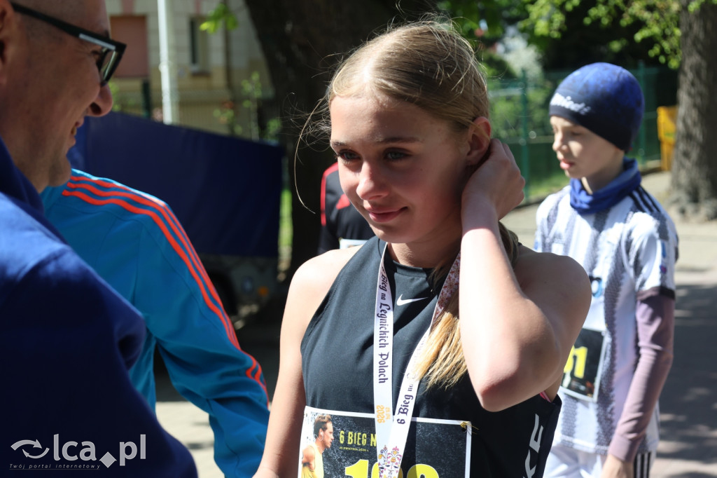 Młodzi biegacze w Legnickim Polu