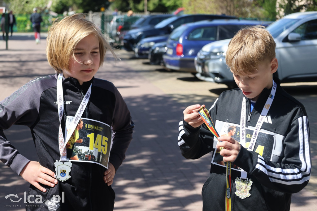 Młodzi biegacze w Legnickim Polu