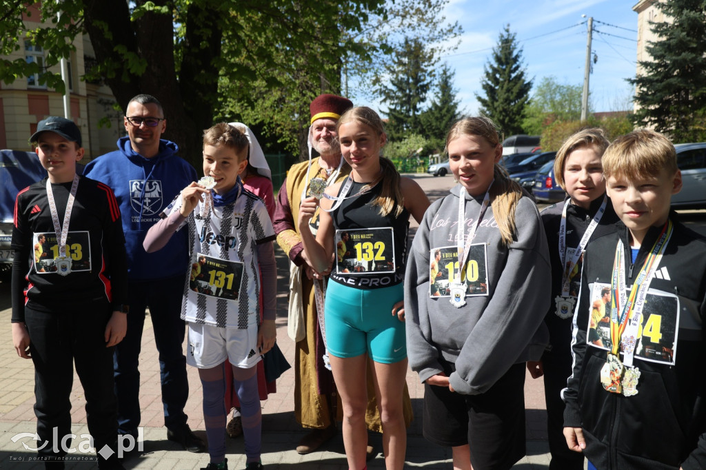 Młodzi biegacze w Legnickim Polu