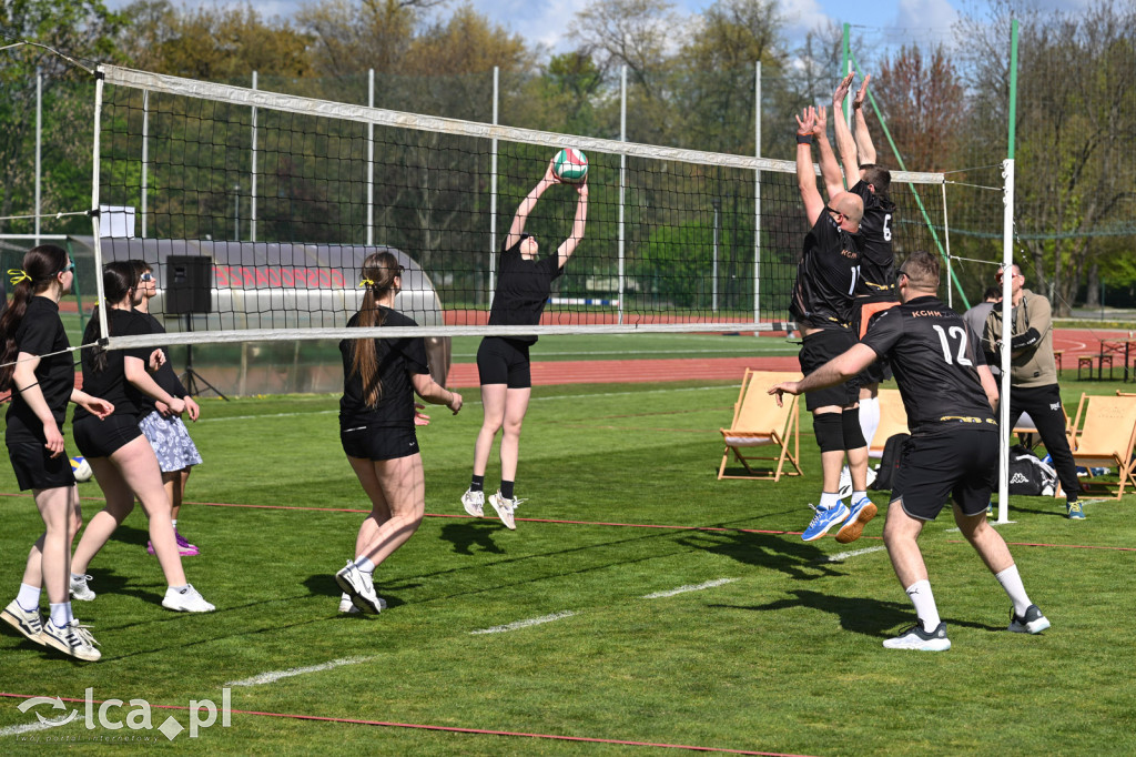 Wiosenna siatkówka w Parku Miejskim