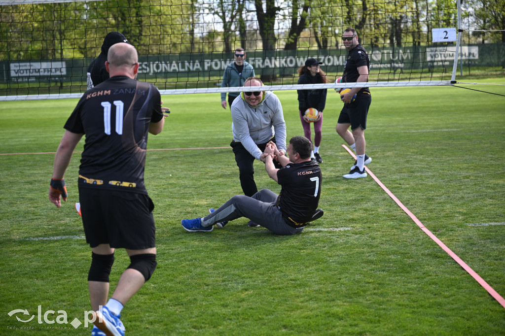 Wiosenna siatkówka w Parku Miejskim