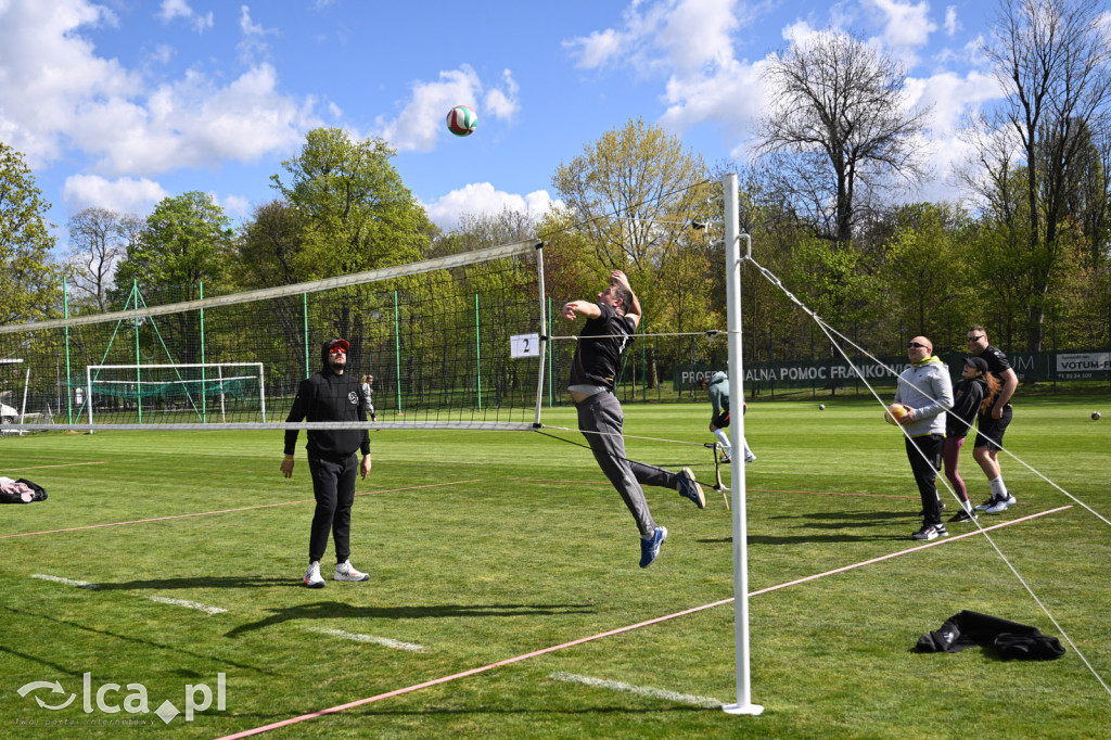 Wiosenna siatkówka w Parku Miejskim