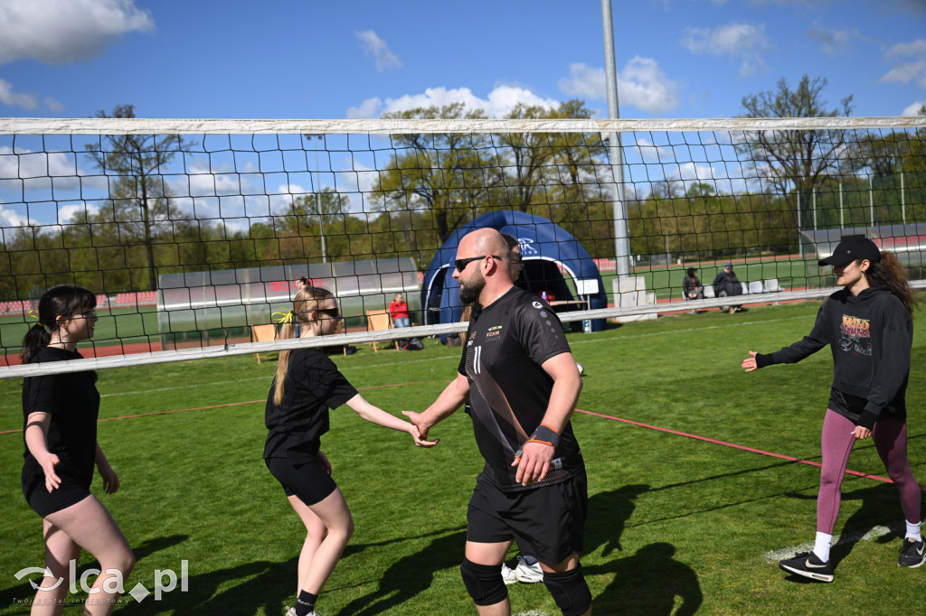 Wiosenna siatkówka w Parku Miejskim