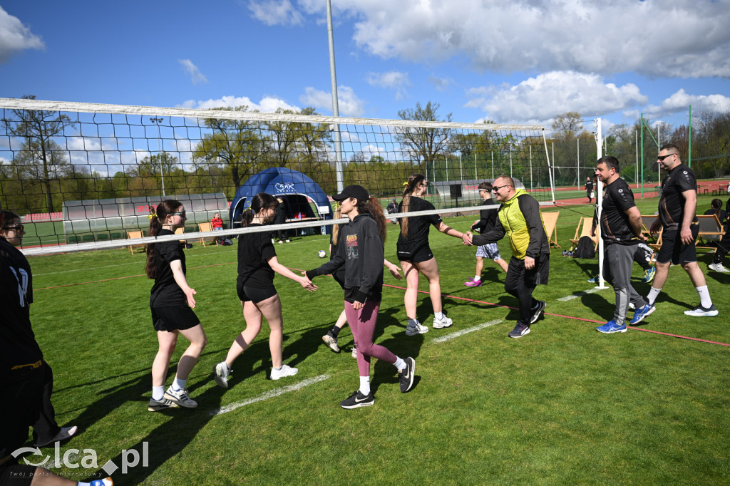 Wiosenna siatkówka w Parku Miejskim
