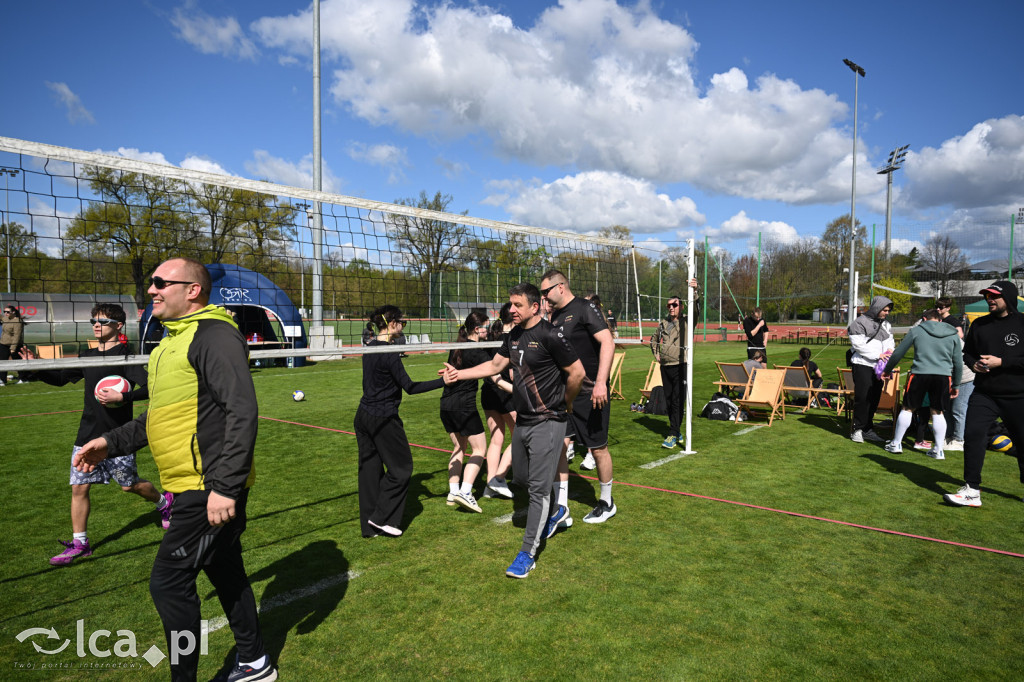 Wiosenna siatkówka w Parku Miejskim