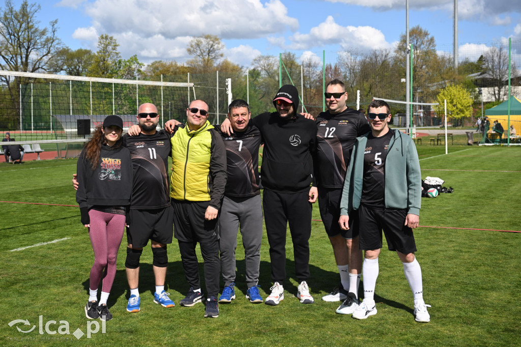 Wiosenna siatkówka w Parku Miejskim