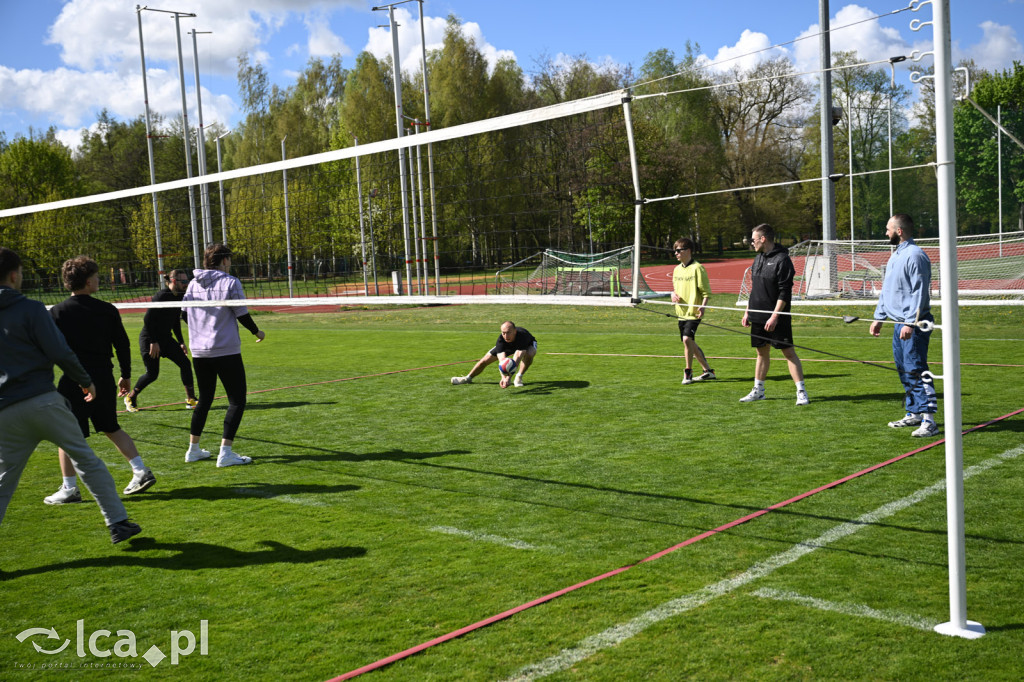 Wiosenna siatkówka w Parku Miejskim