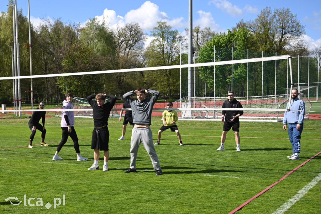 Wiosenna siatkówka w Parku Miejskim