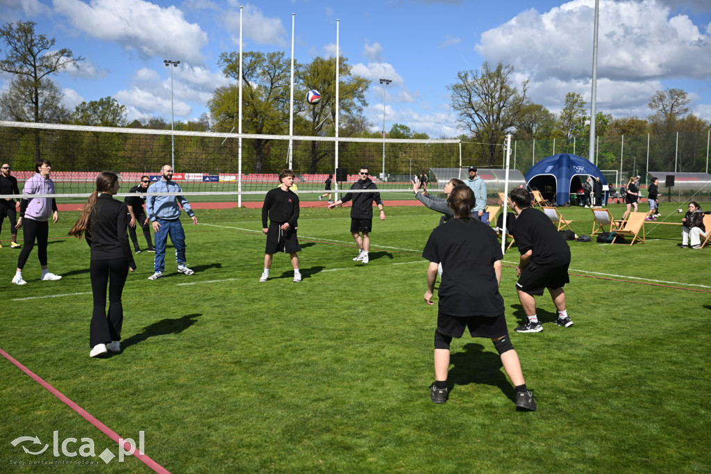 Wiosenna siatkówka w Parku Miejskim