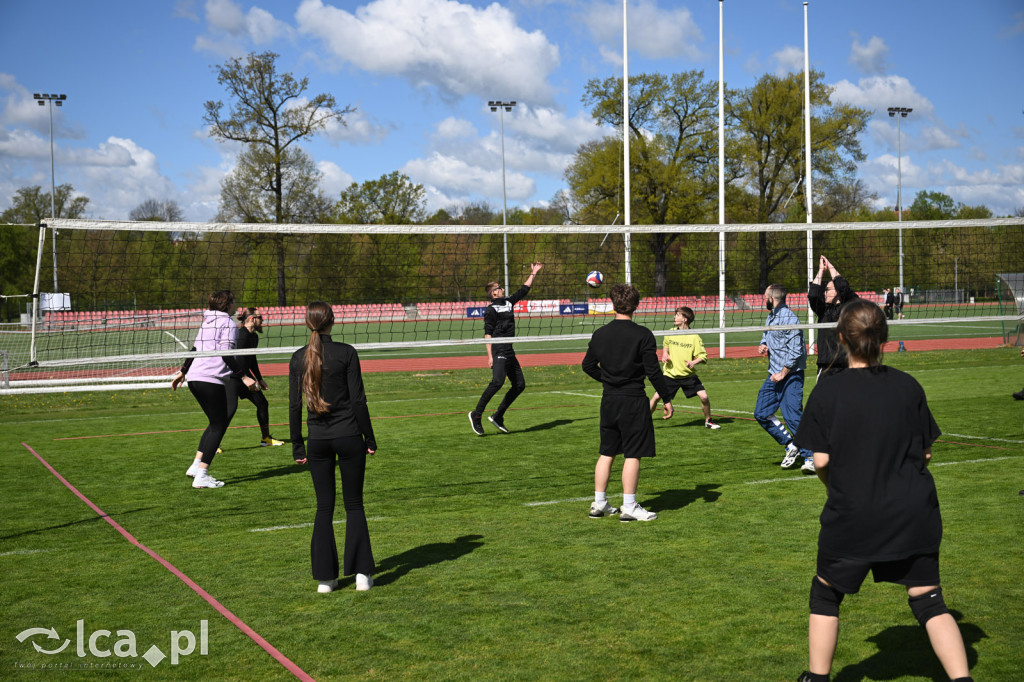 Wiosenna siatkówka w Parku Miejskim