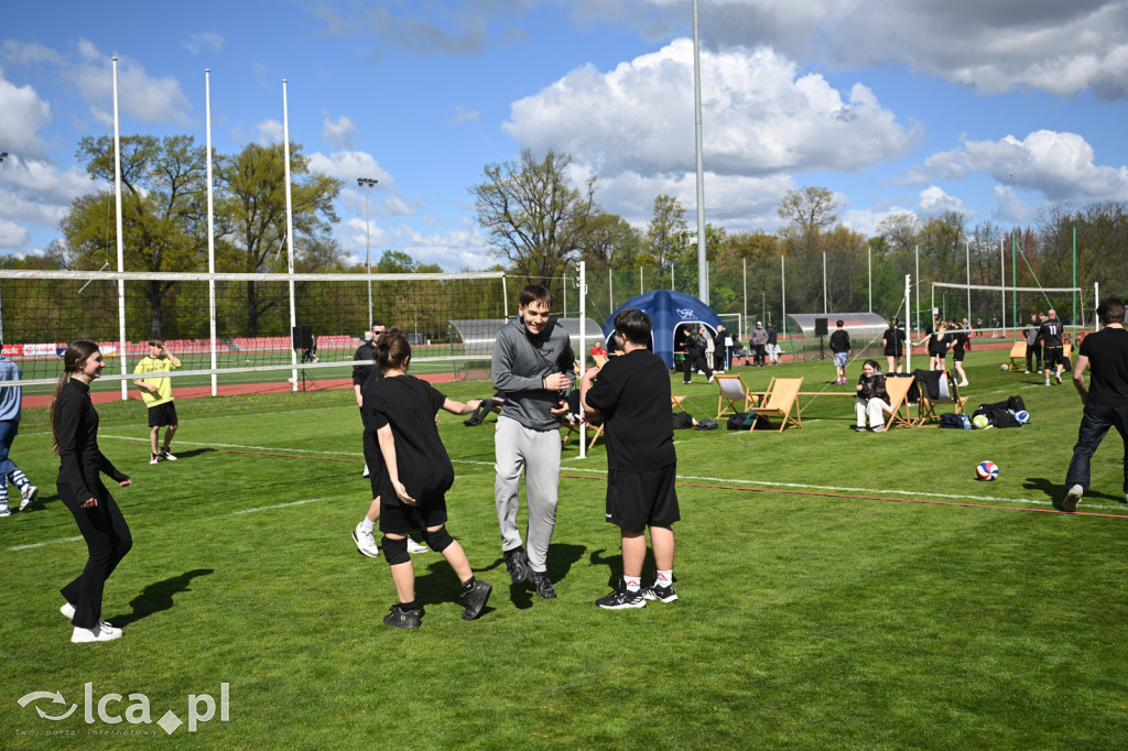 Wiosenna siatkówka w Parku Miejskim