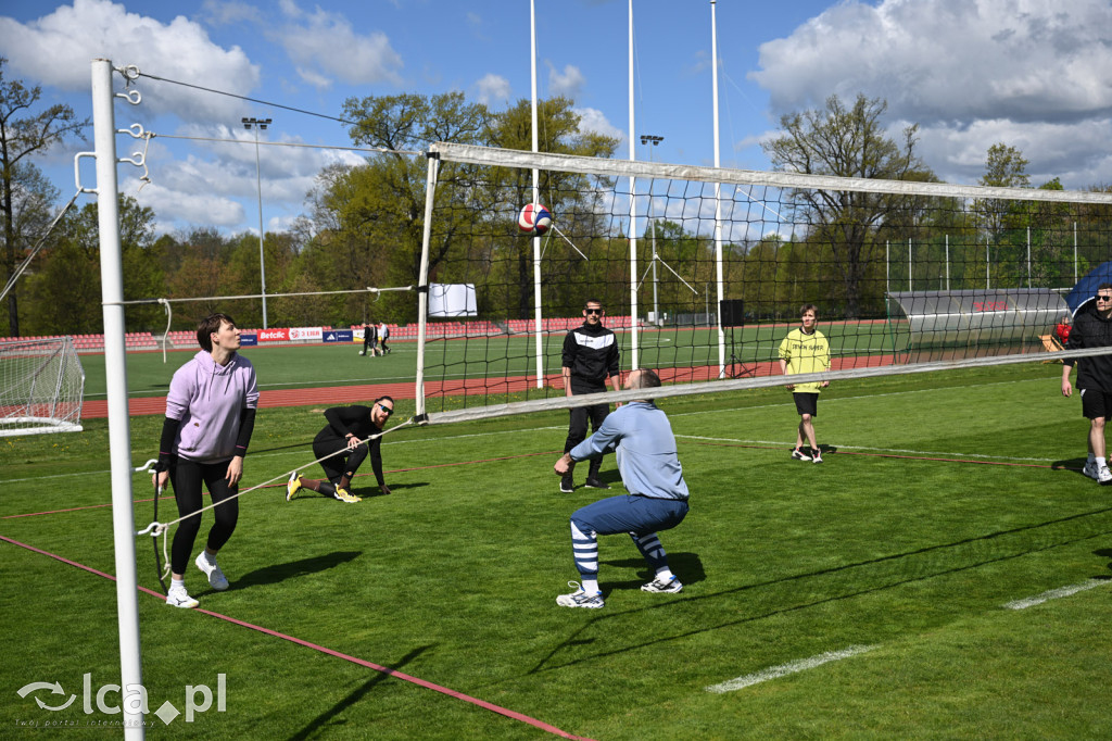 Wiosenna siatkówka w Parku Miejskim