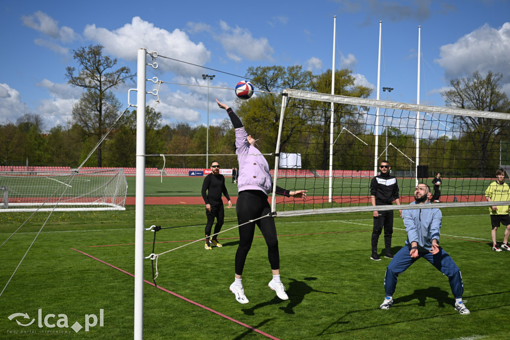 Wiosenna siatkówka w Parku Miejskim