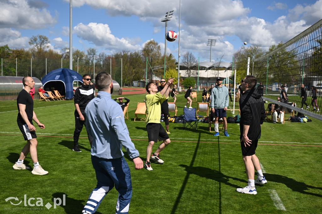 Wiosenna siatkówka w Parku Miejskim
