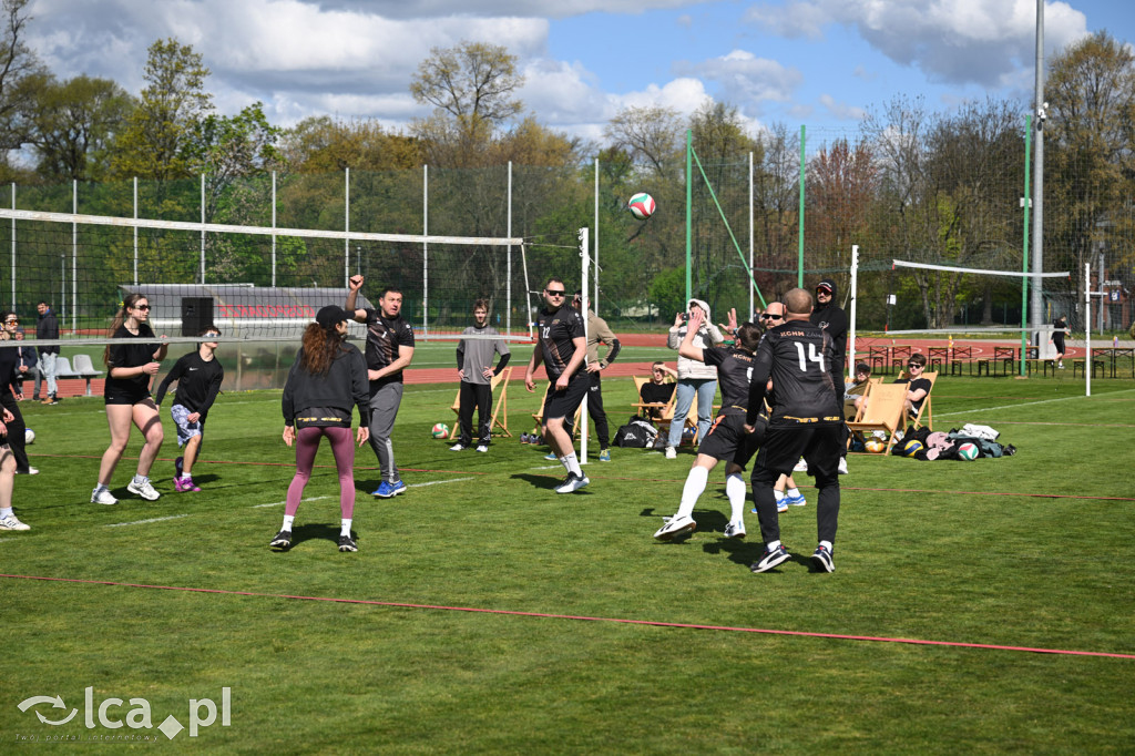 Wiosenna siatkówka w Parku Miejskim