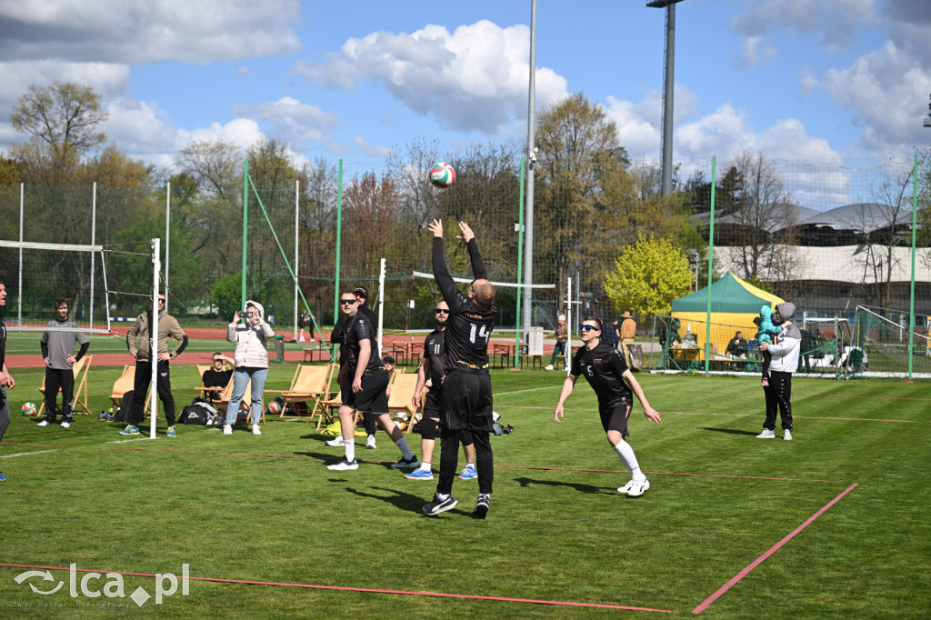 Wiosenna siatkówka w Parku Miejskim
