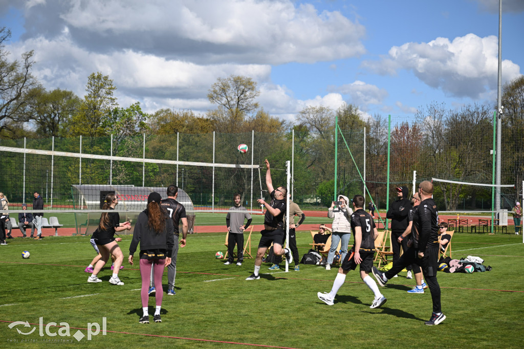 Wiosenna siatkówka w Parku Miejskim