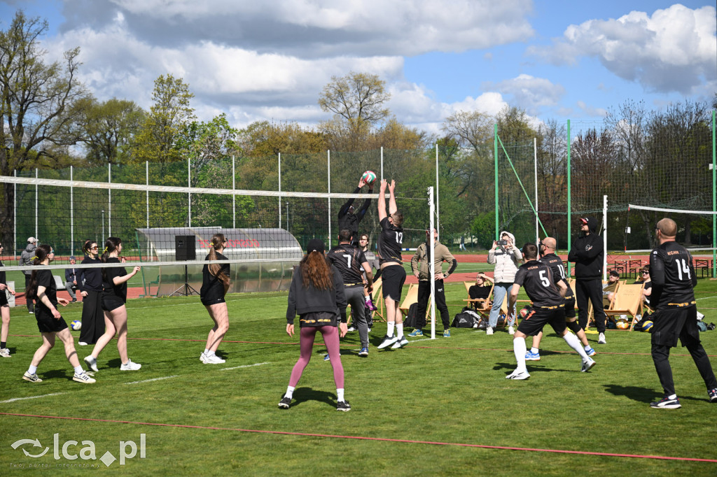 Wiosenna siatkówka w Parku Miejskim