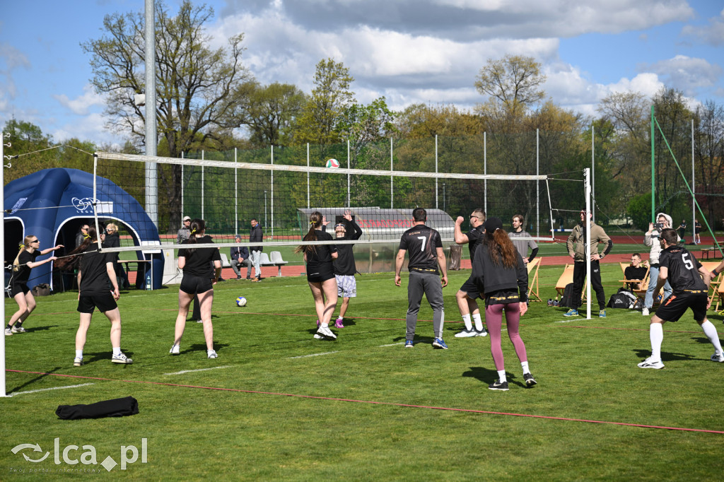Wiosenna siatkówka w Parku Miejskim