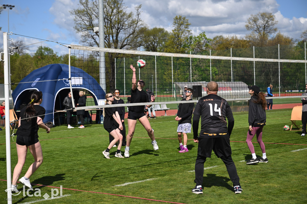 Wiosenna siatkówka w Parku Miejskim