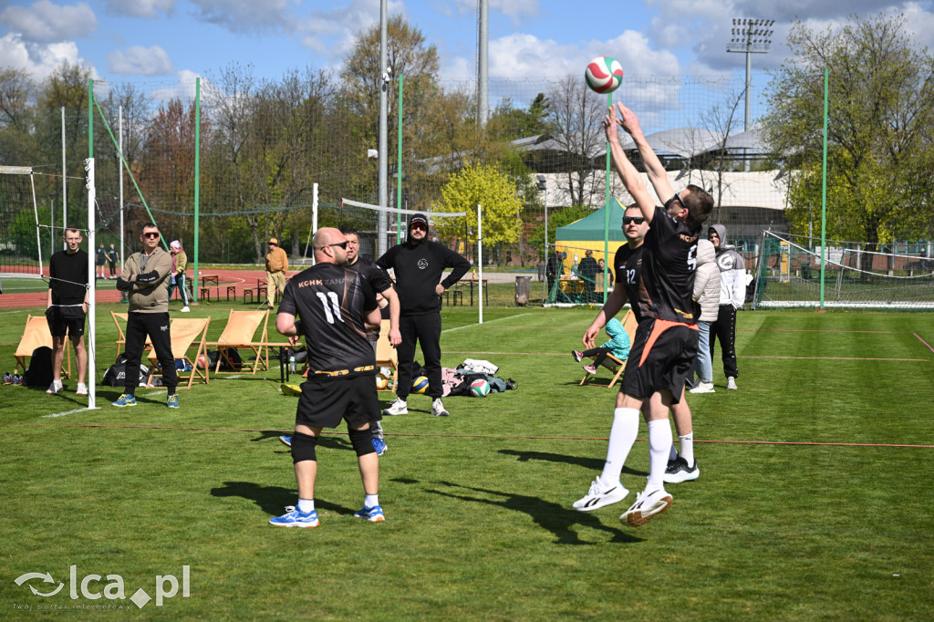 Wiosenna siatkówka w Parku Miejskim