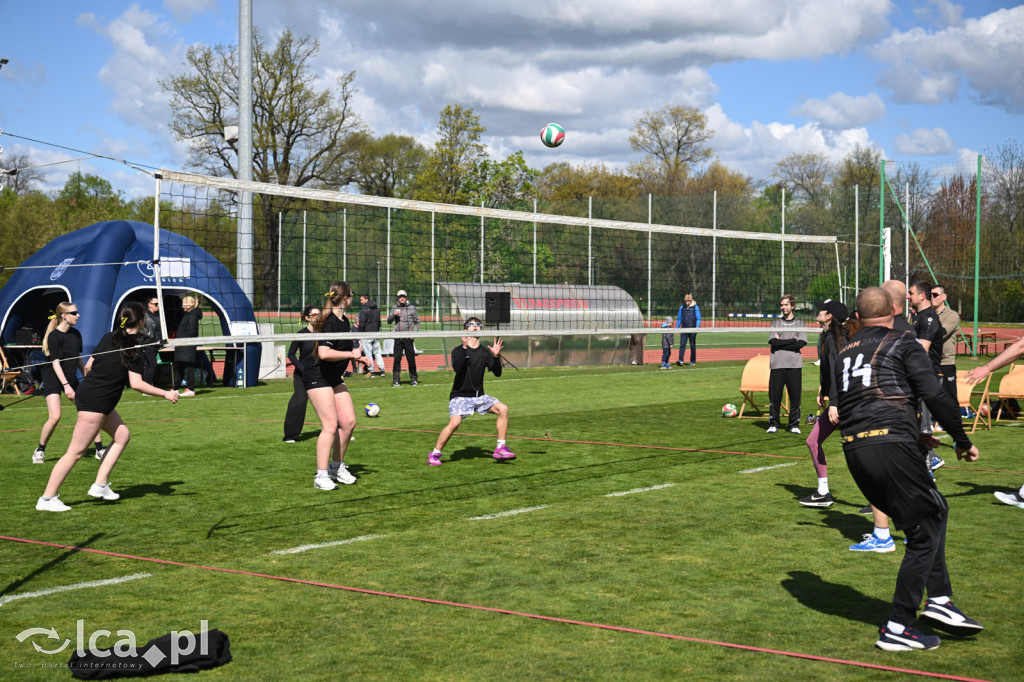 Wiosenna siatkówka w Parku Miejskim