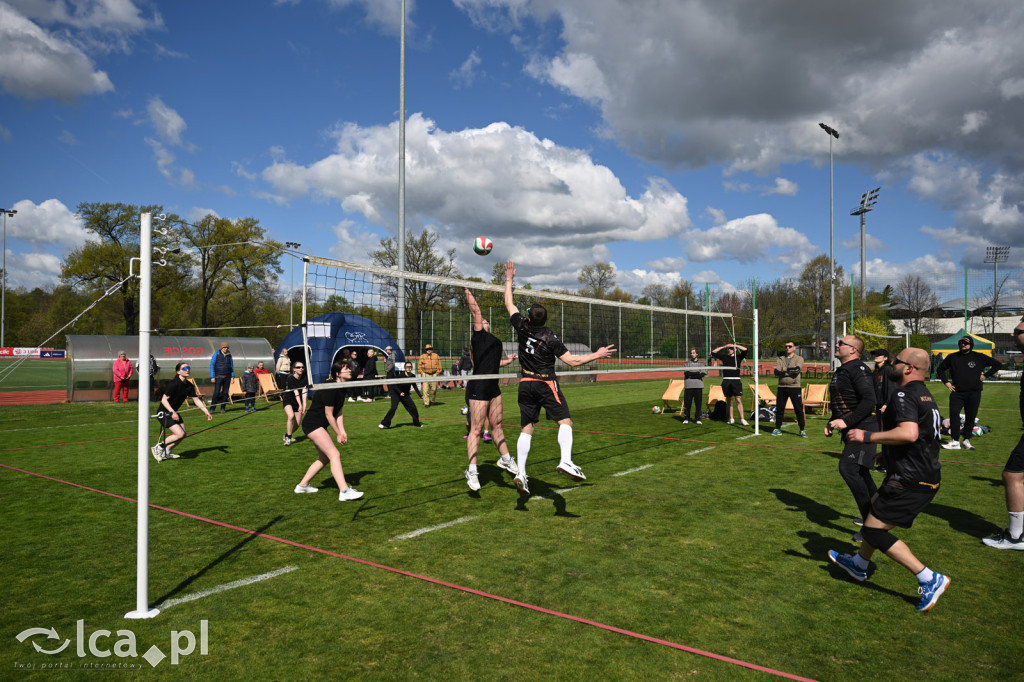 Wiosenna siatkówka w Parku Miejskim
