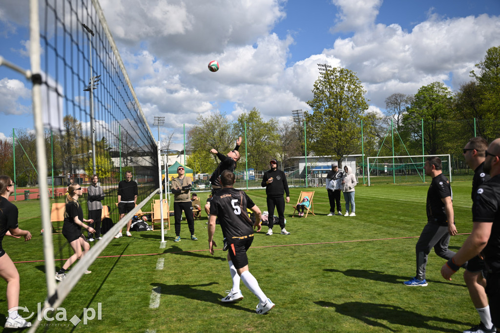Wiosenna siatkówka w Parku Miejskim