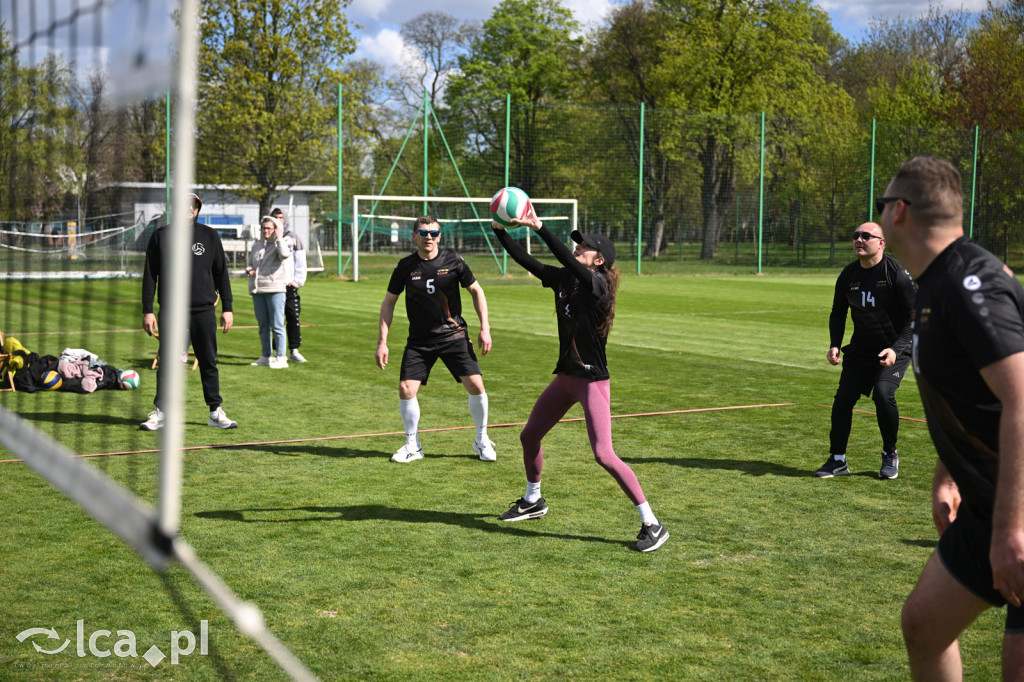 Wiosenna siatkówka w Parku Miejskim