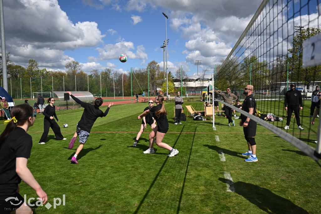 Wiosenna siatkówka w Parku Miejskim