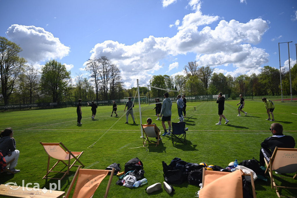 Wiosenna siatkówka w Parku Miejskim