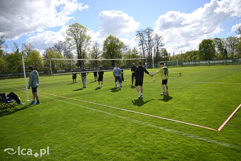 Wiosenna siatkówka w Parku Miejskim