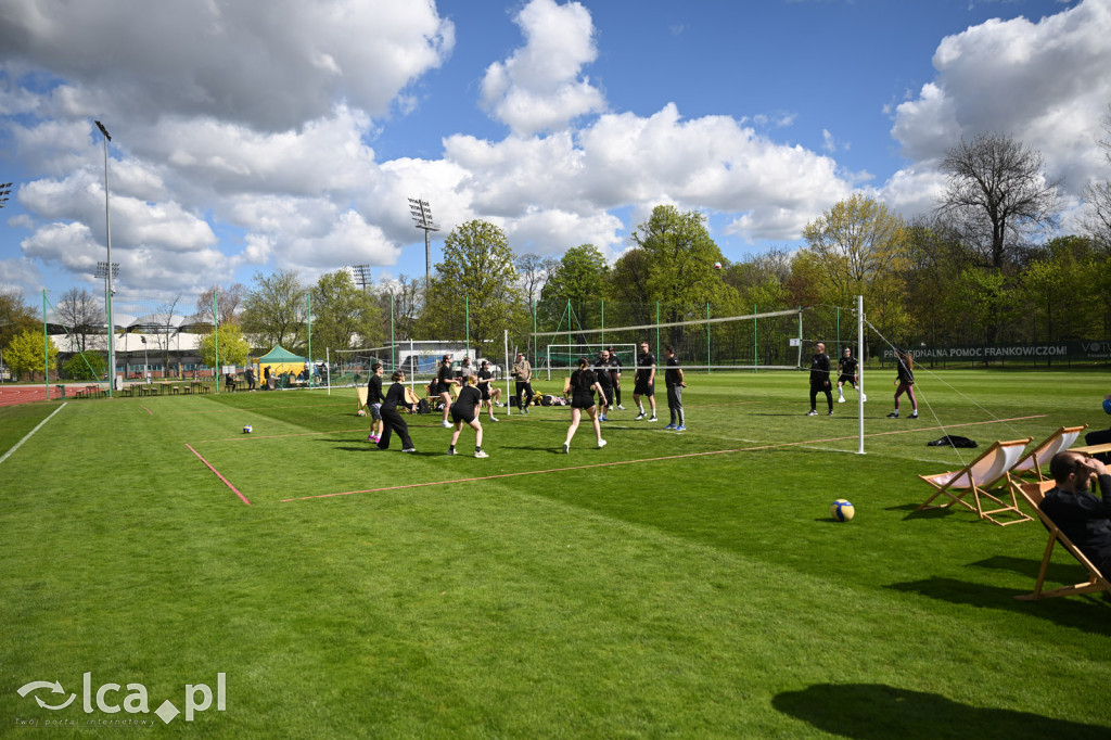 Wiosenna siatkówka w Parku Miejskim